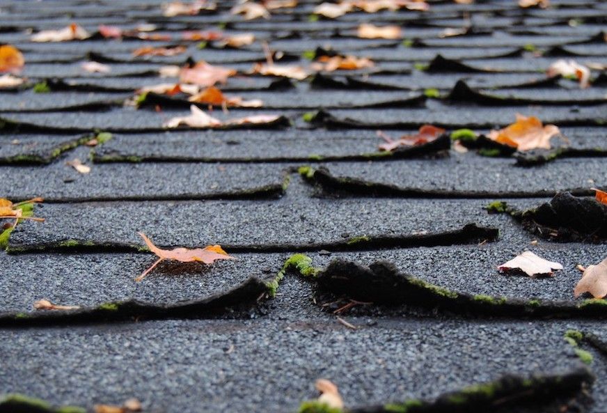 Old Roofing Shingles